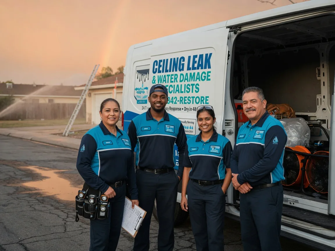 Ceiling Leak Cleanup company in Linden, VA