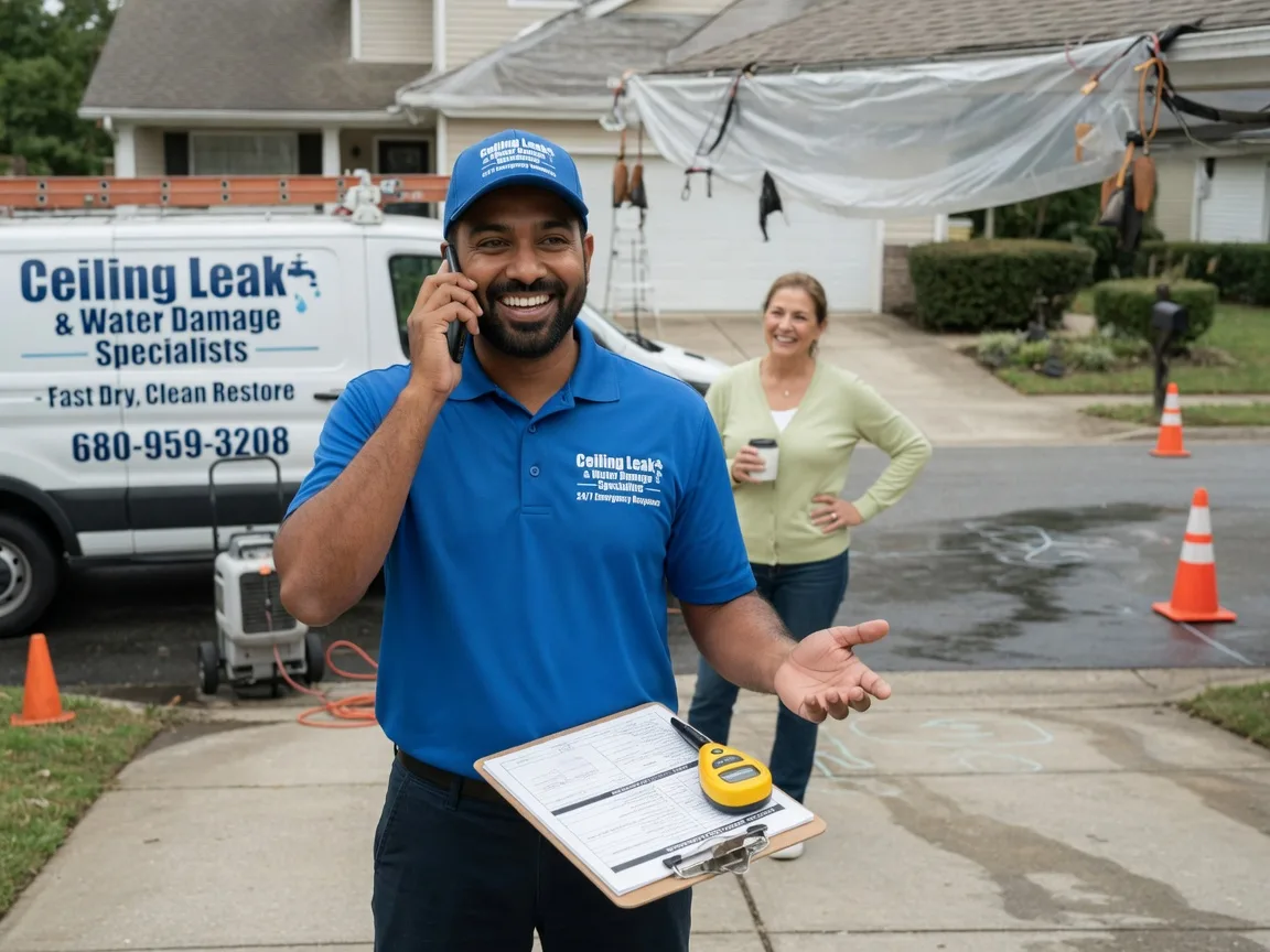 Ceiling Leak Cleanup Linden, VA FAQs