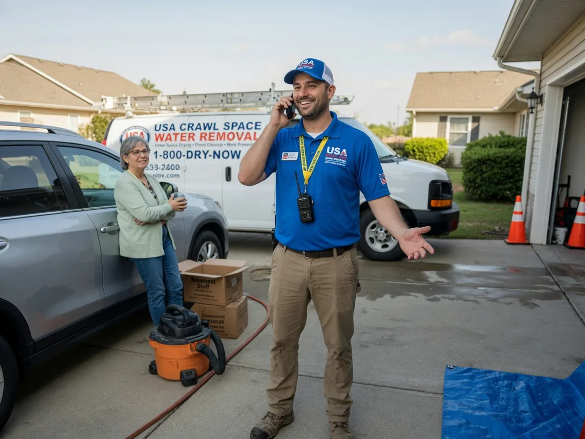 Crawl Space Water Removal Linden, VA FAQs